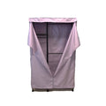 Portable Garment Rack Closet Fabric Cover X6847