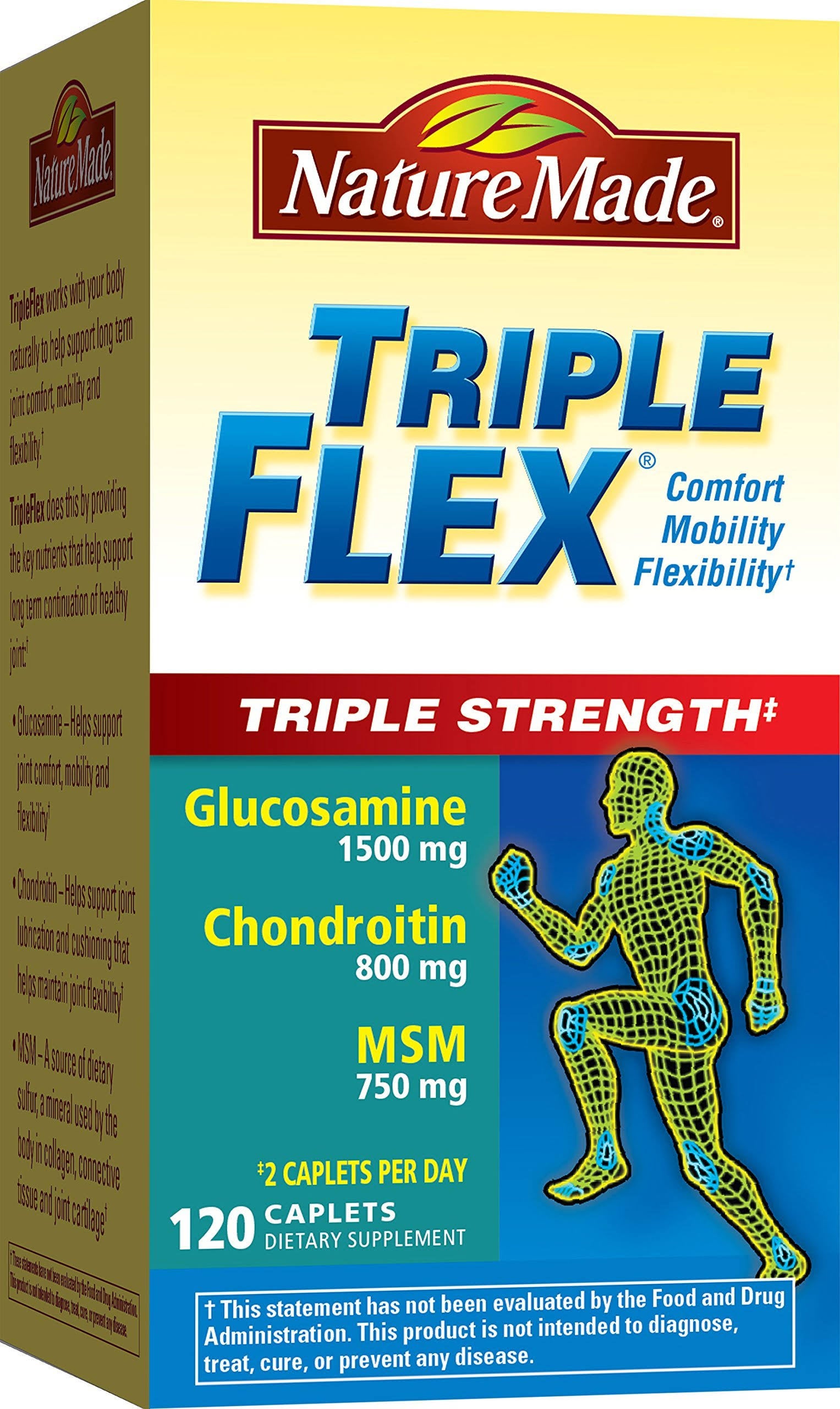 Triple Strength Caplets 120 G2167