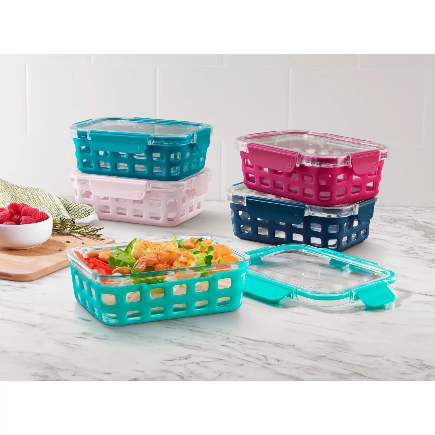 10-Piece Leak-Proof Meal Prep Containers Set K2210