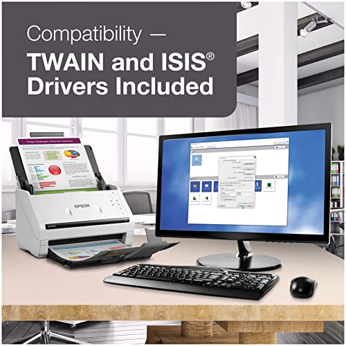 Color Duplex Document Scanner with Sheet-fed, Auto Document Feeder X93678