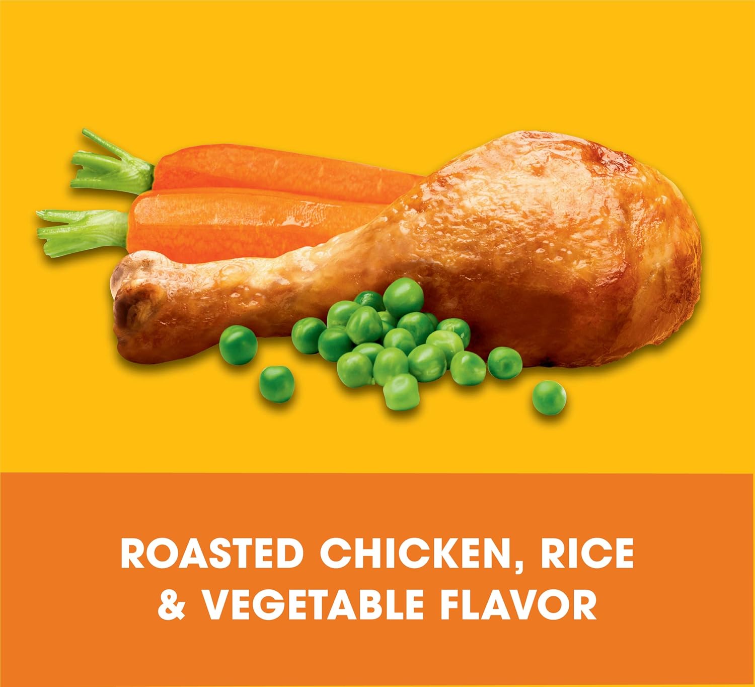 44 lb. Dry Dog Food Roasted Chicken Rice Vegetable Flavor Kibble A740190