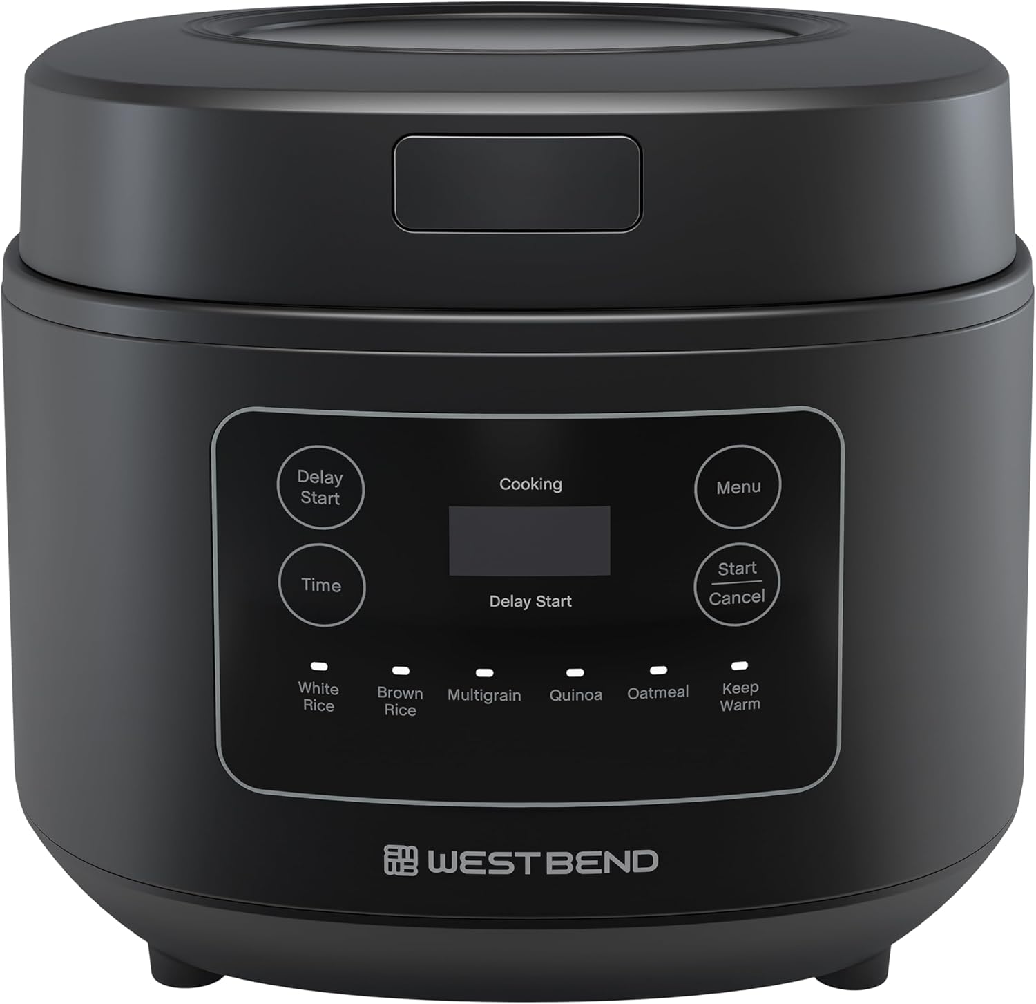 12 Cups Black Rice Cooker with Steam Basket F566820