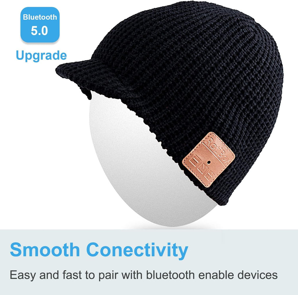 Black Bluetooth Beanie Hat X6173