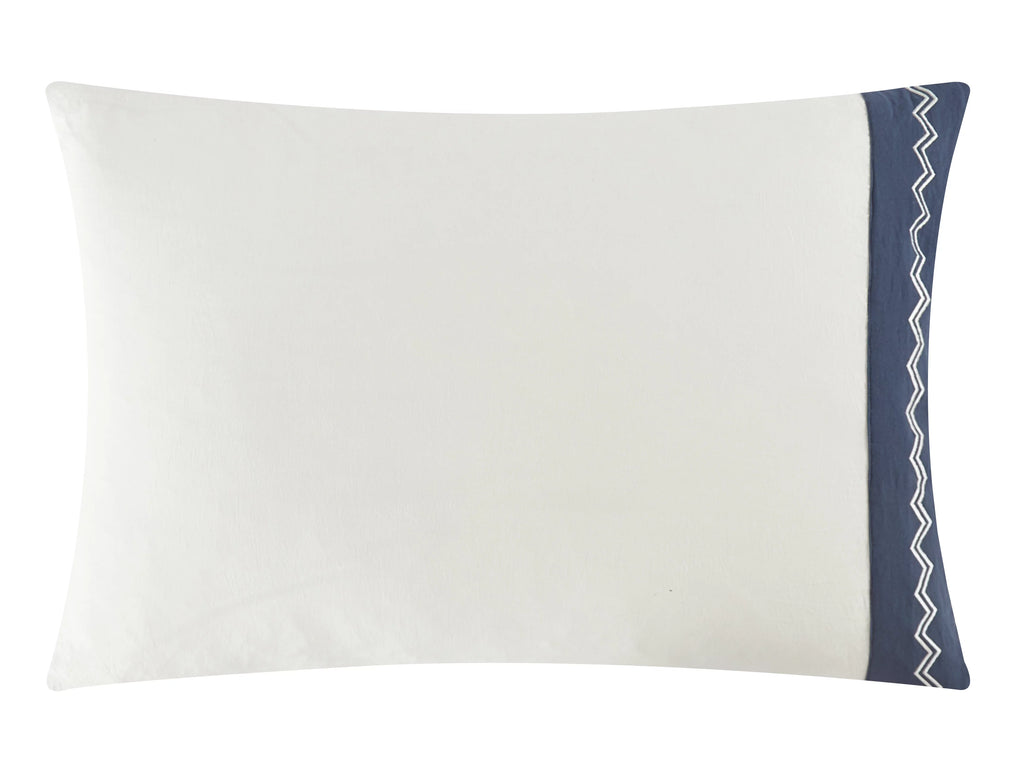 12-Piece Navy Full Comforter Set with Sheets L3115