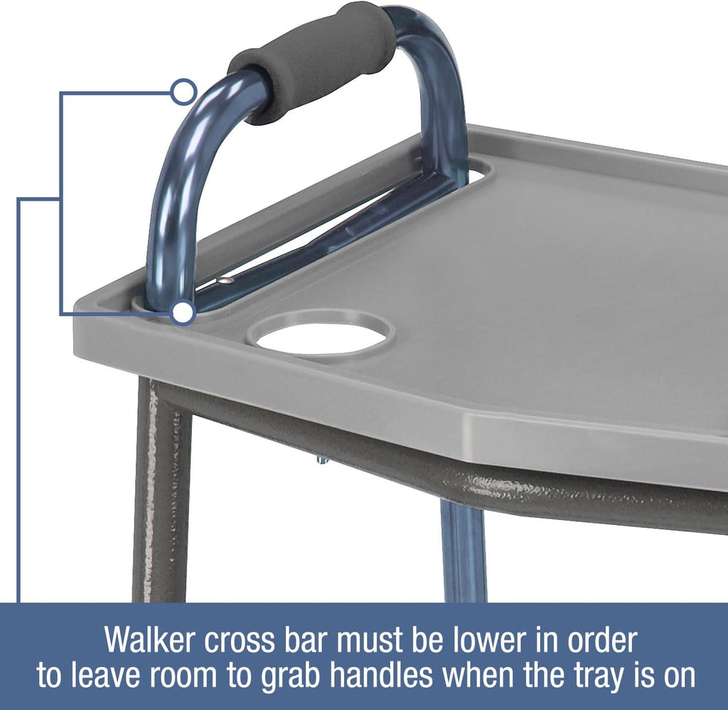 Walker Tray with Cup Holders J648