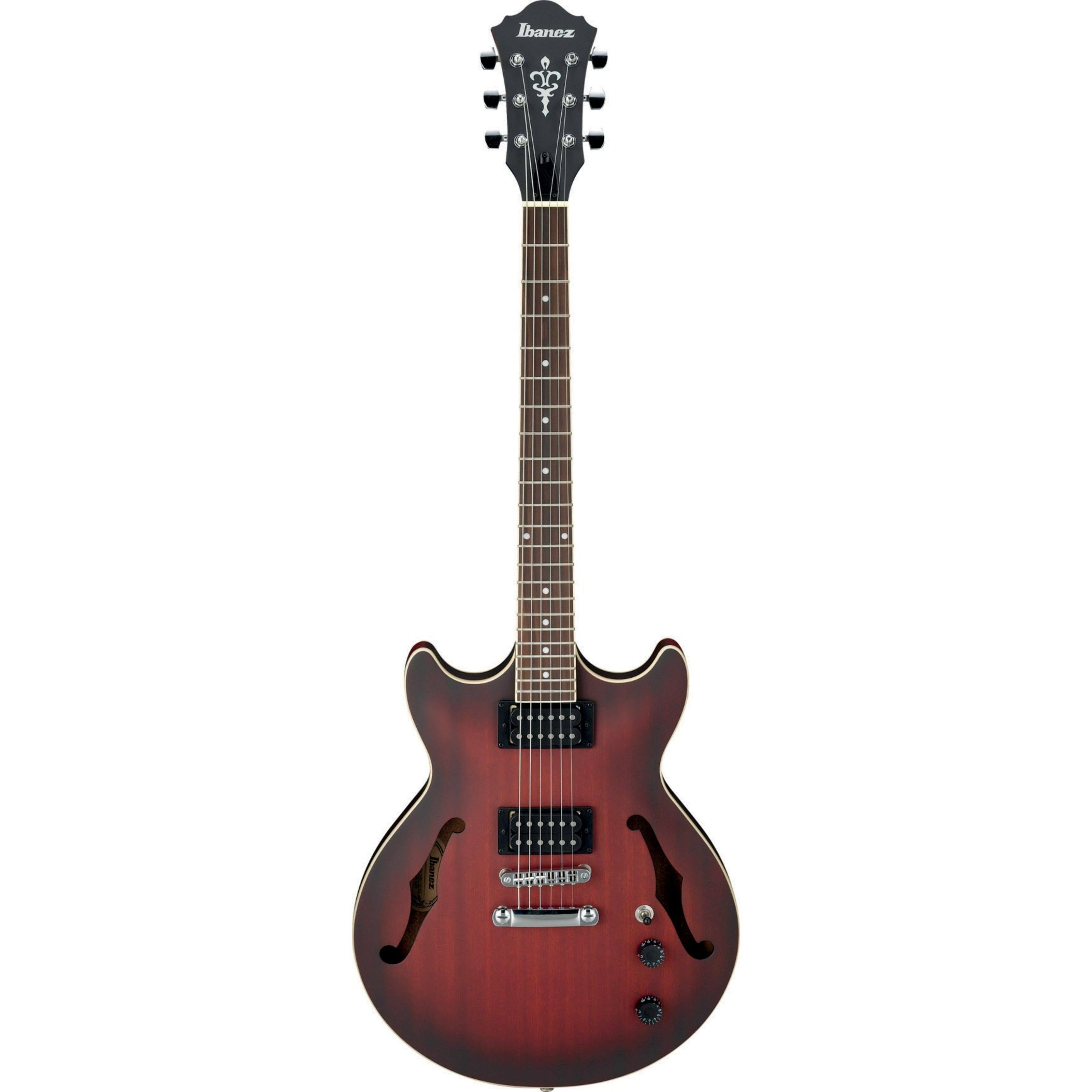 Sunburst Red Flat Electric Guitar Q675