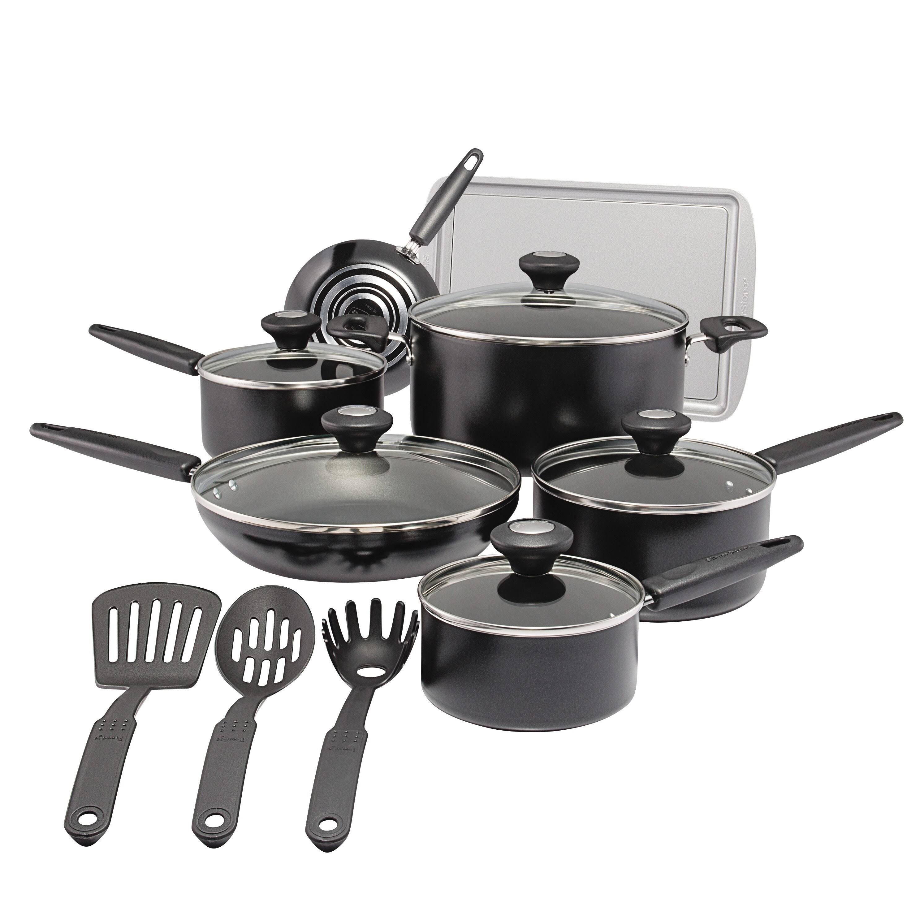 15-Piece Nonstick Aluminum Cookware Set E311959