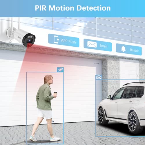 5MP Outdoor Wireless Security Camera System A1863