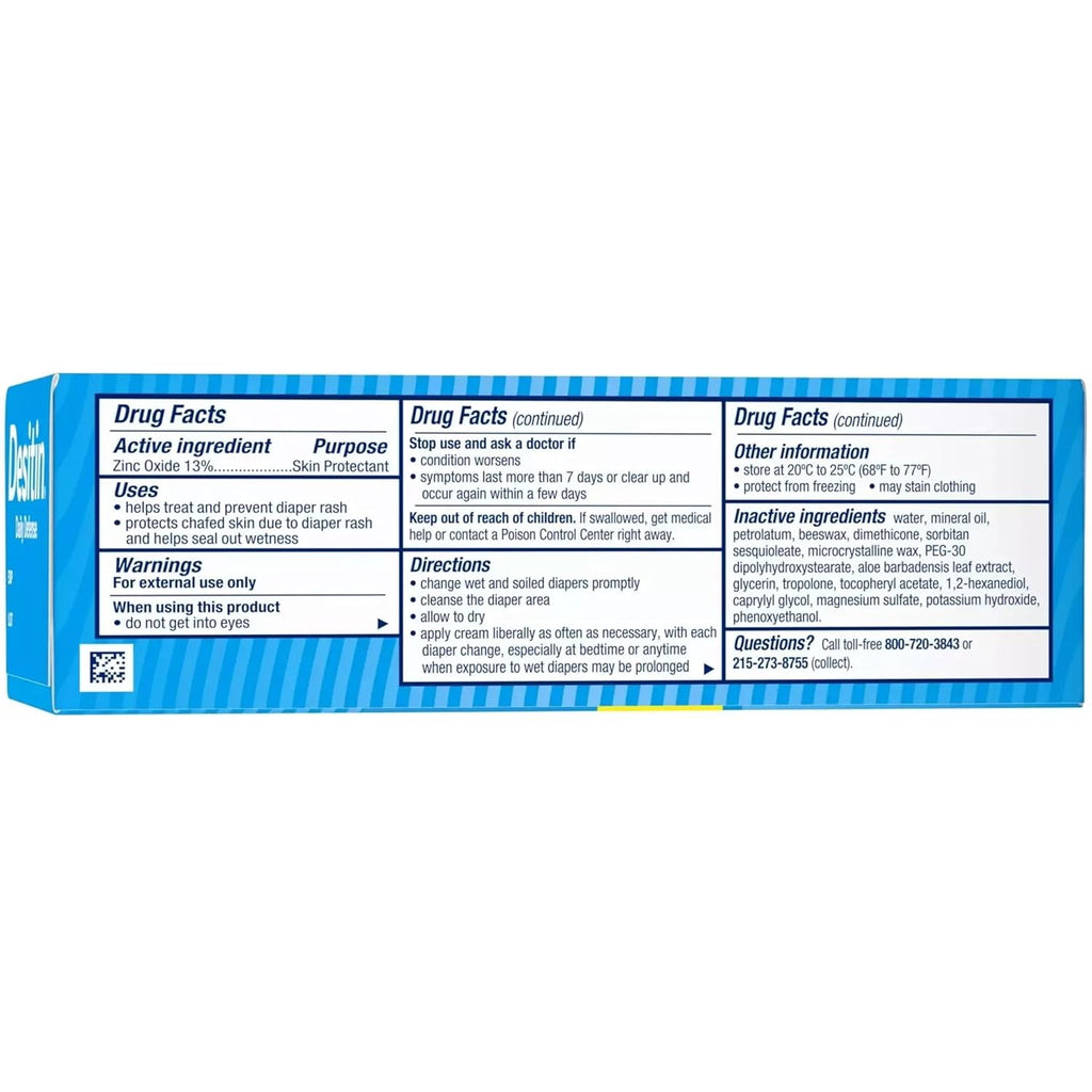 Zinc Oxide Diaper Rash Cream 4 oz (Pack of 2) O69754