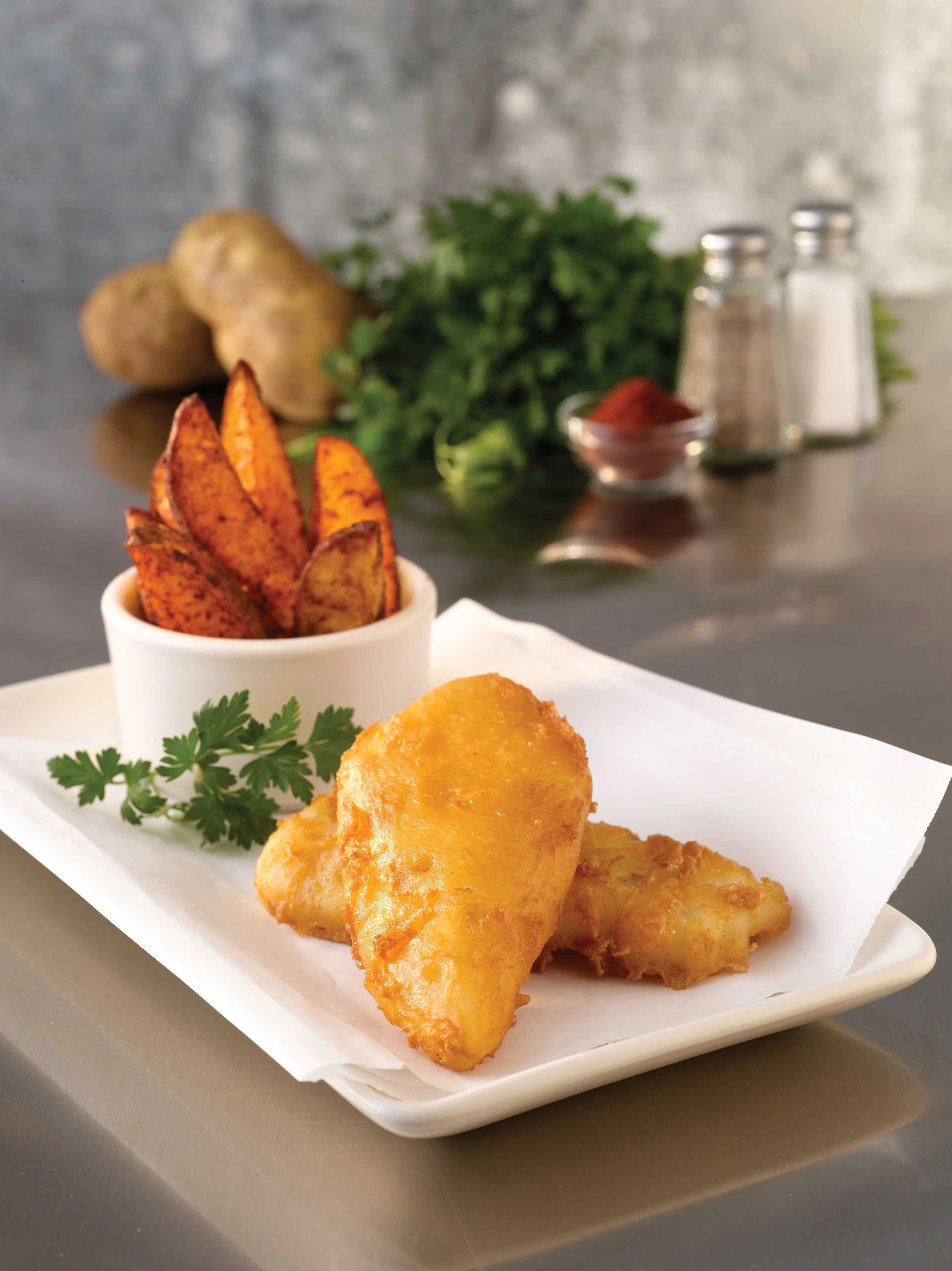 Alaska Amber Beer Battered Cod Fillet, 10 Pound S5648