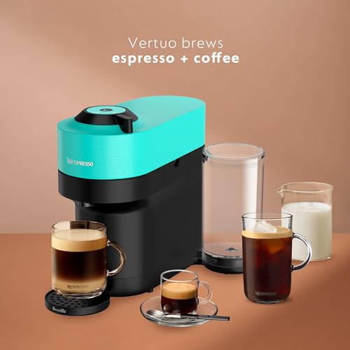Red Nespresso Machine with Milk Frother G86852