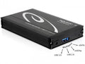 2.5 External Enclosure SATA HDD USB 3.0 Drive Case C349720