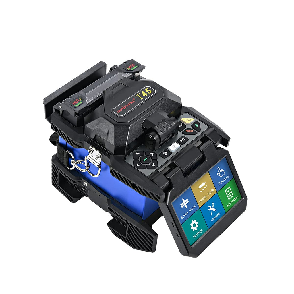 Optical Fiber Fusion Splicer Core Alignment Splicing Machine with Fiber Cleaver P6924