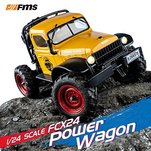 1/24 Power Wagon 4WD RC Crawler RTR Truck (Yellow) M670123
