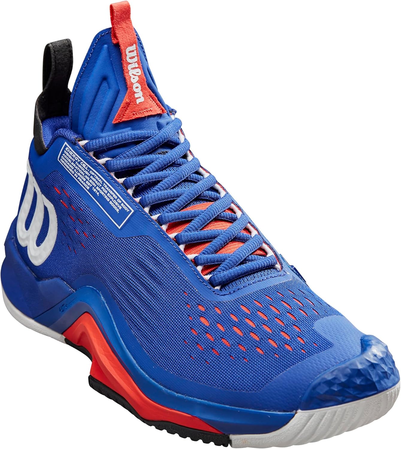Blue/Black/Poppy Red Men's Tennis Shoe S5929