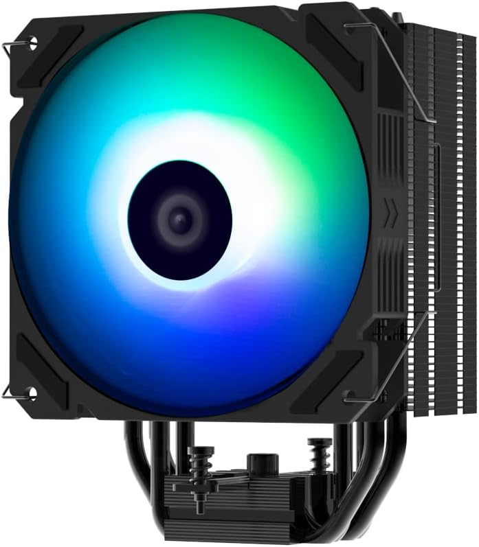 ATX Mid Tower PC Case with Black CPU Cooler D42306