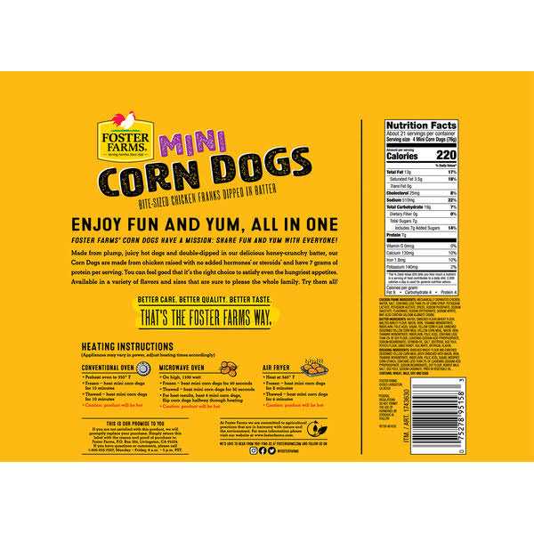 Mini Corn Dogs F672