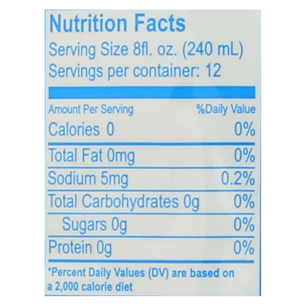 8.8 Ph Purified Water 3 Liter Case of 4 Y4890