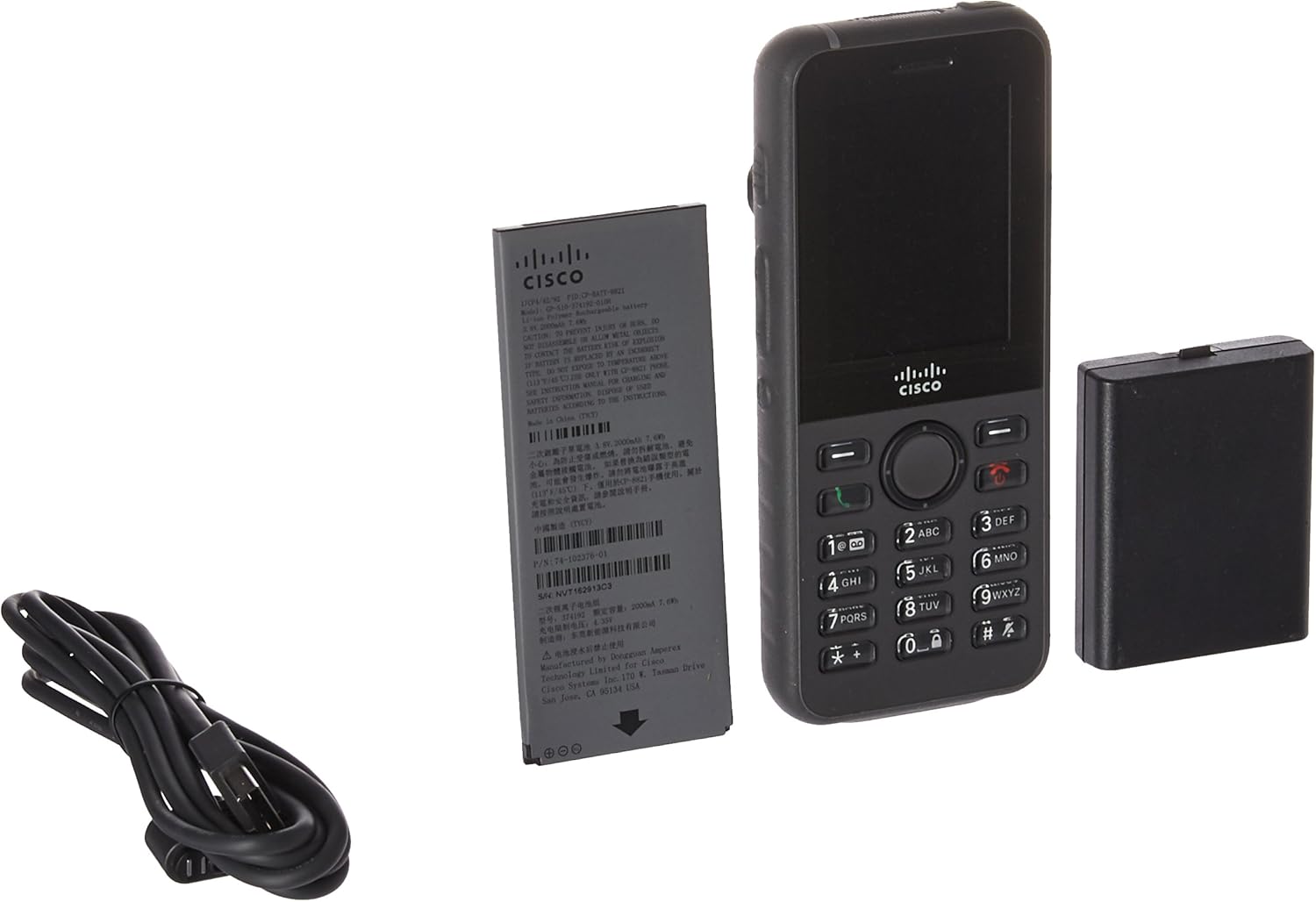 Cordless Extension Handset - Bluetooth Interface - 2.4" Black G159605