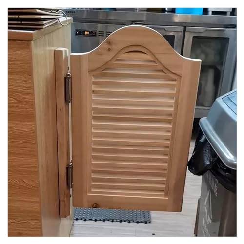 Solid Wood Cafe Swinging Doors Unpainted M4671