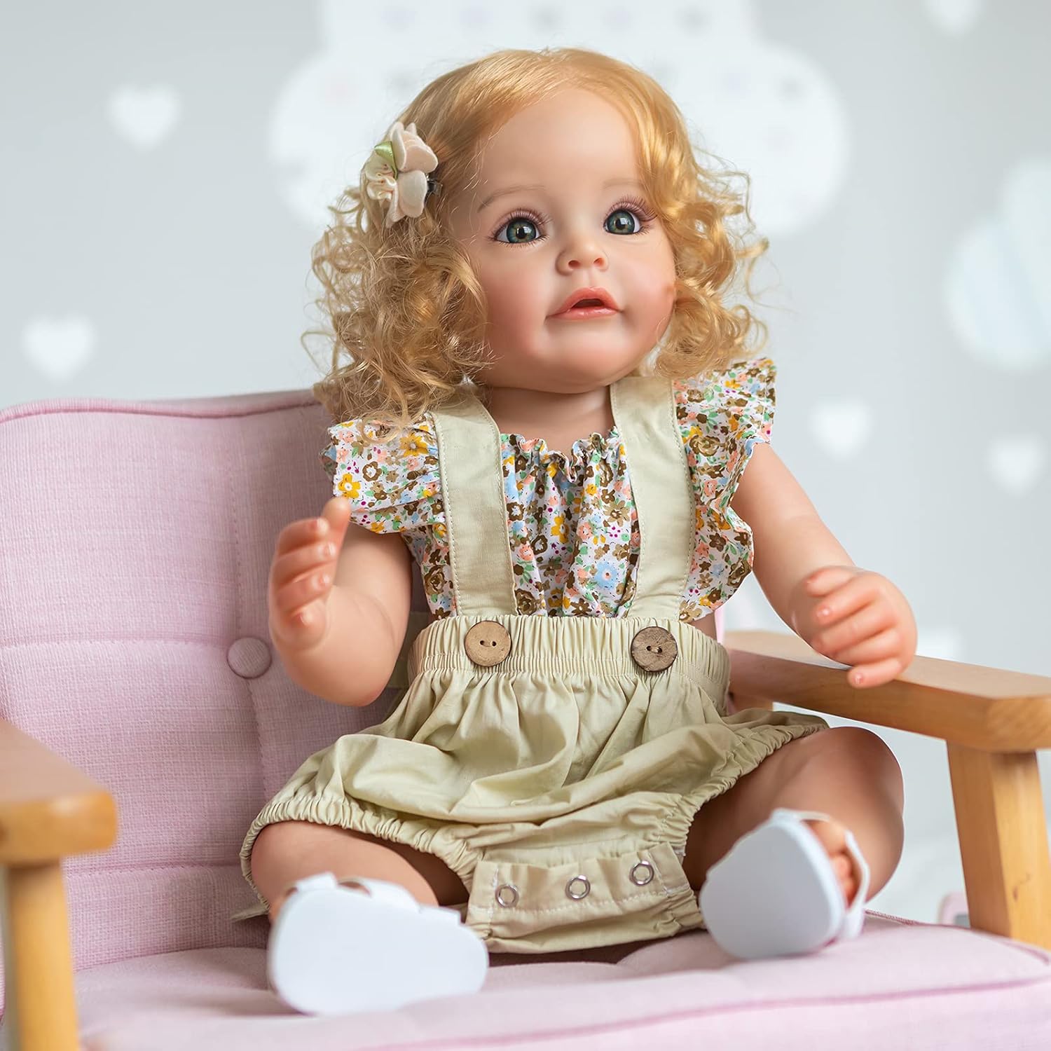 22 Inch Realistic Silicone Baby Doll S6164