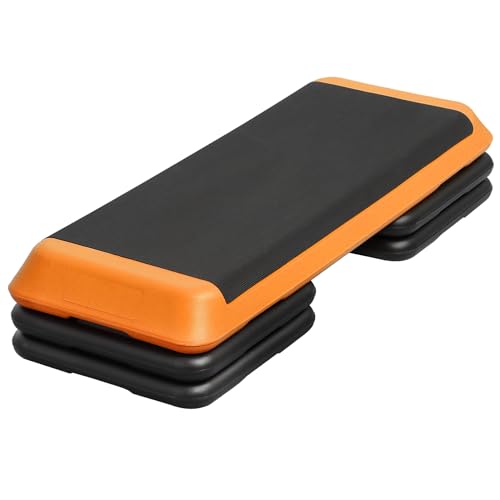 Adjustable Aerobic Stepper with 4 Risers W8435