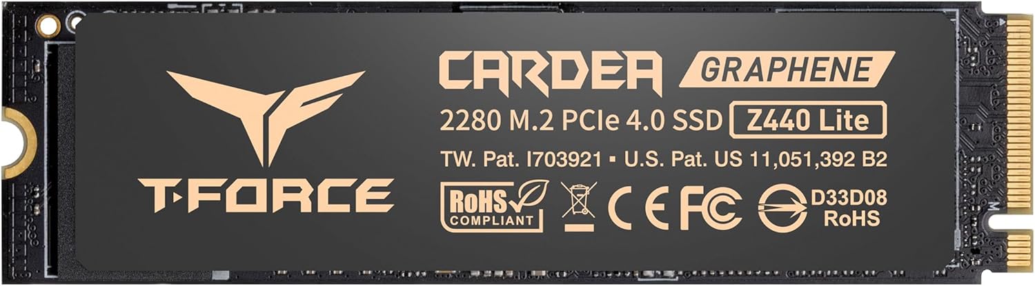 1TB NVMe PCIe 4.0 M.2 2280 SSD R80116
