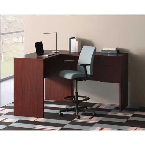 Mocha Laminate 2-Drawer 48" x 24" Work Surface Z666560
