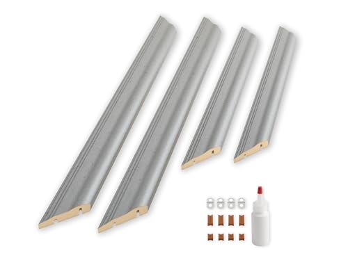 Black 36" x 24" Mirror Frame Border Kit Q281