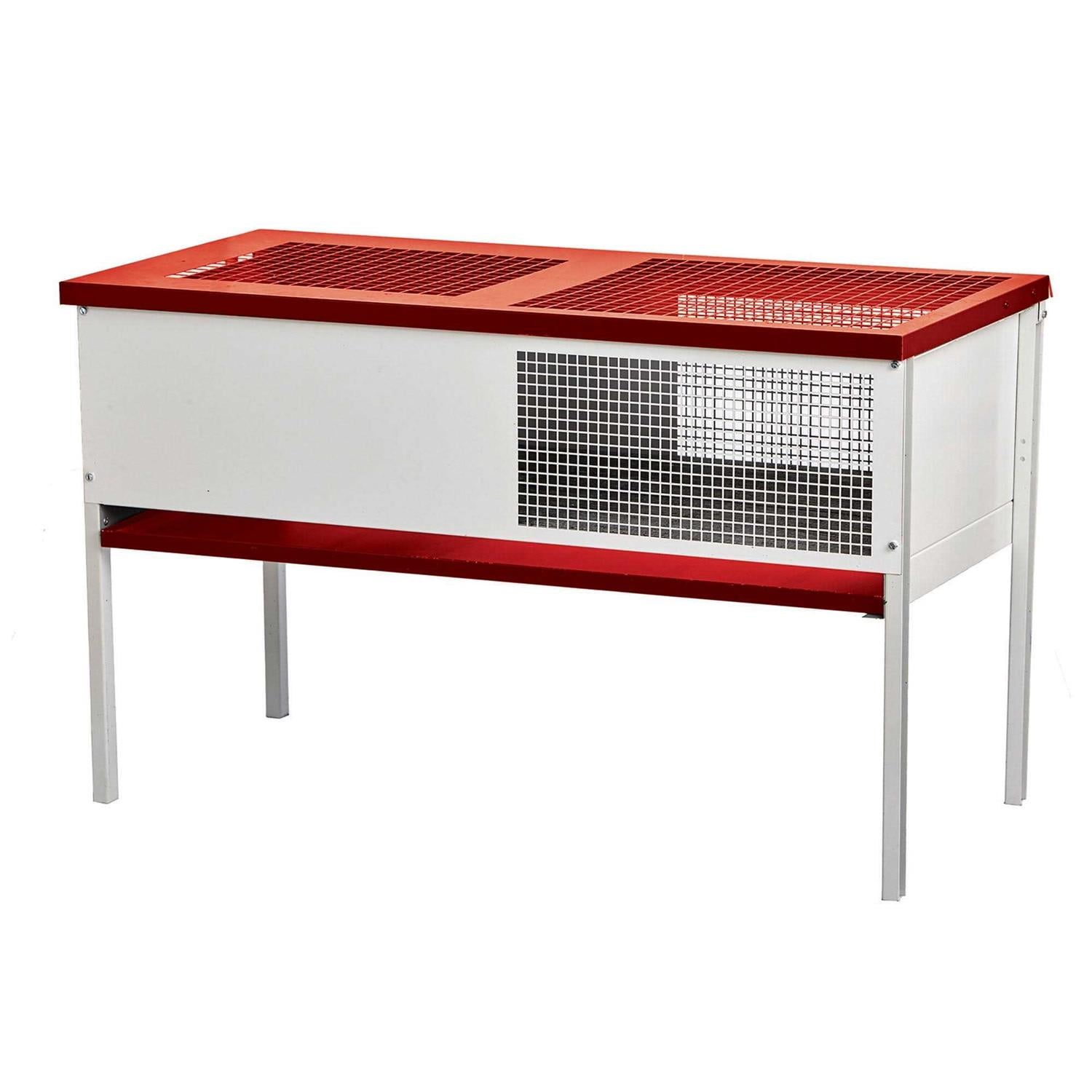 Galvanized Chick Brooder Box V272426