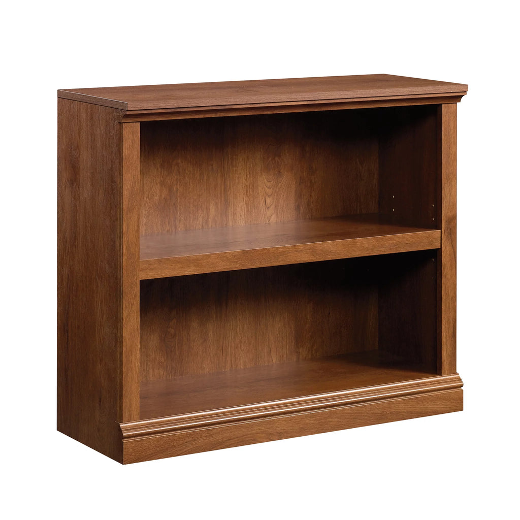 Oiled Oak Finish 2-Shelf Bookcase C5297