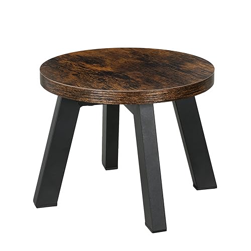Round Stepping Stool with Non-Slip Mats U950451