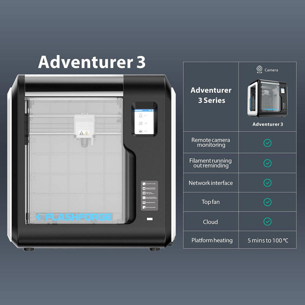 3D Printer with Heating Bed A39801
