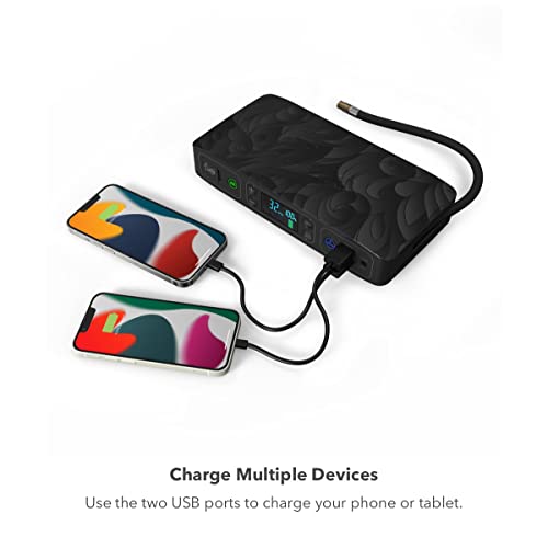 Portable Vehicle Jump Starter with Air Compressor and Power Bank P720444