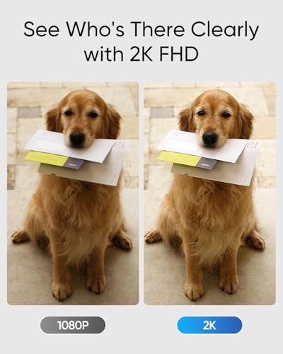 2K FHD Video Doorbell with Dual Power Options E653