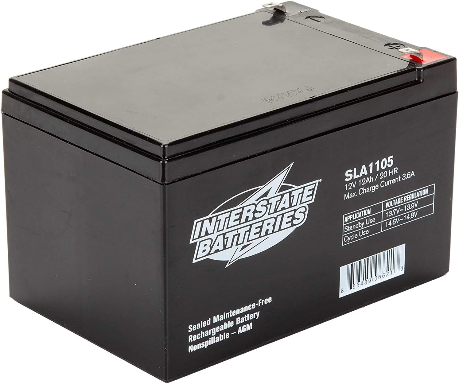 12V 12Ah Sealed Lead Acid Rechargeable SLA AGM Battery Pack of 2 M604500