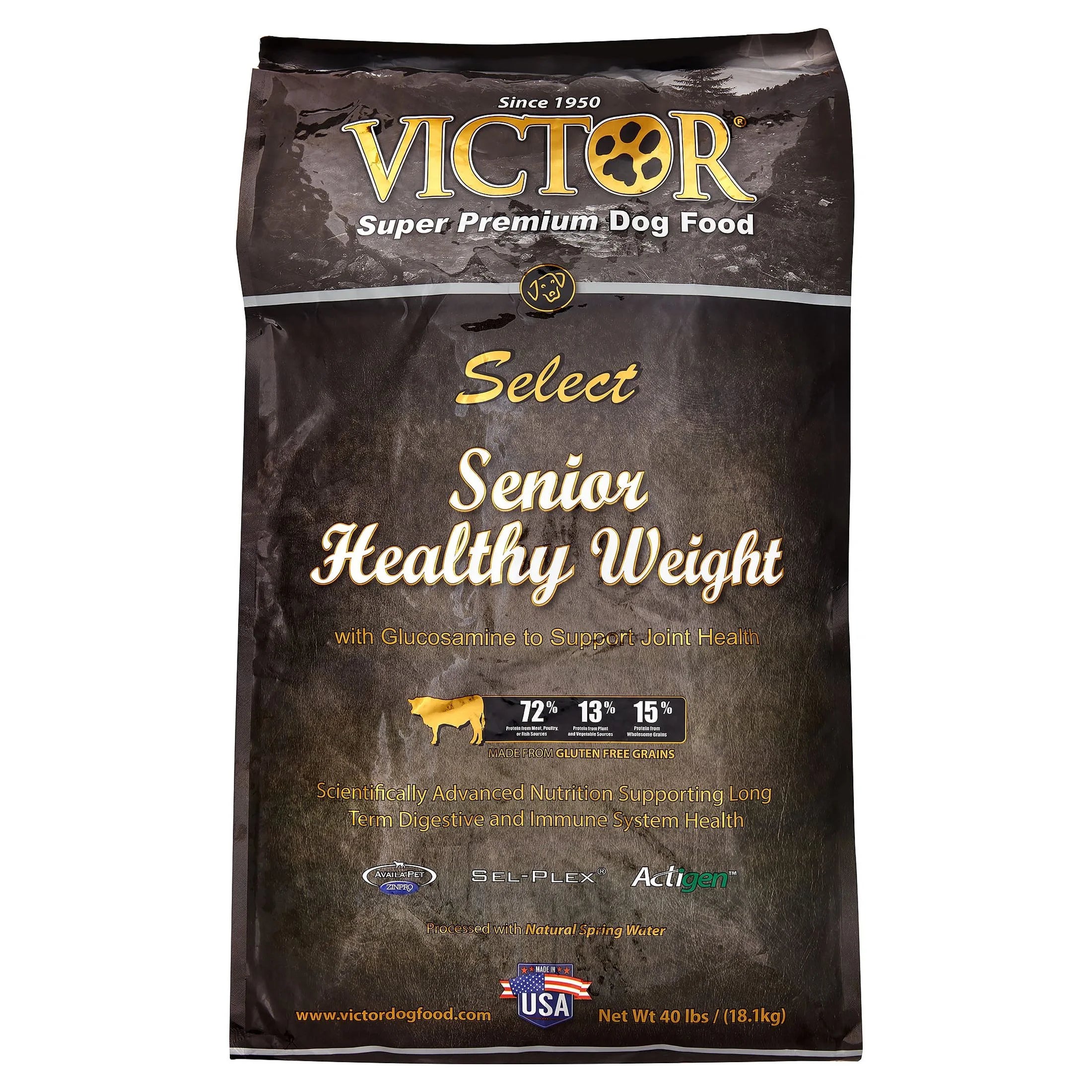 Senior Healthy Weight Dry Dog Food, 40 lb A2089