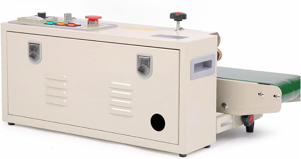 Continuous Sealing Machine Automatic Band Sealer with Digital Thermostat for Plastic Poly Bag Film 110V P565
