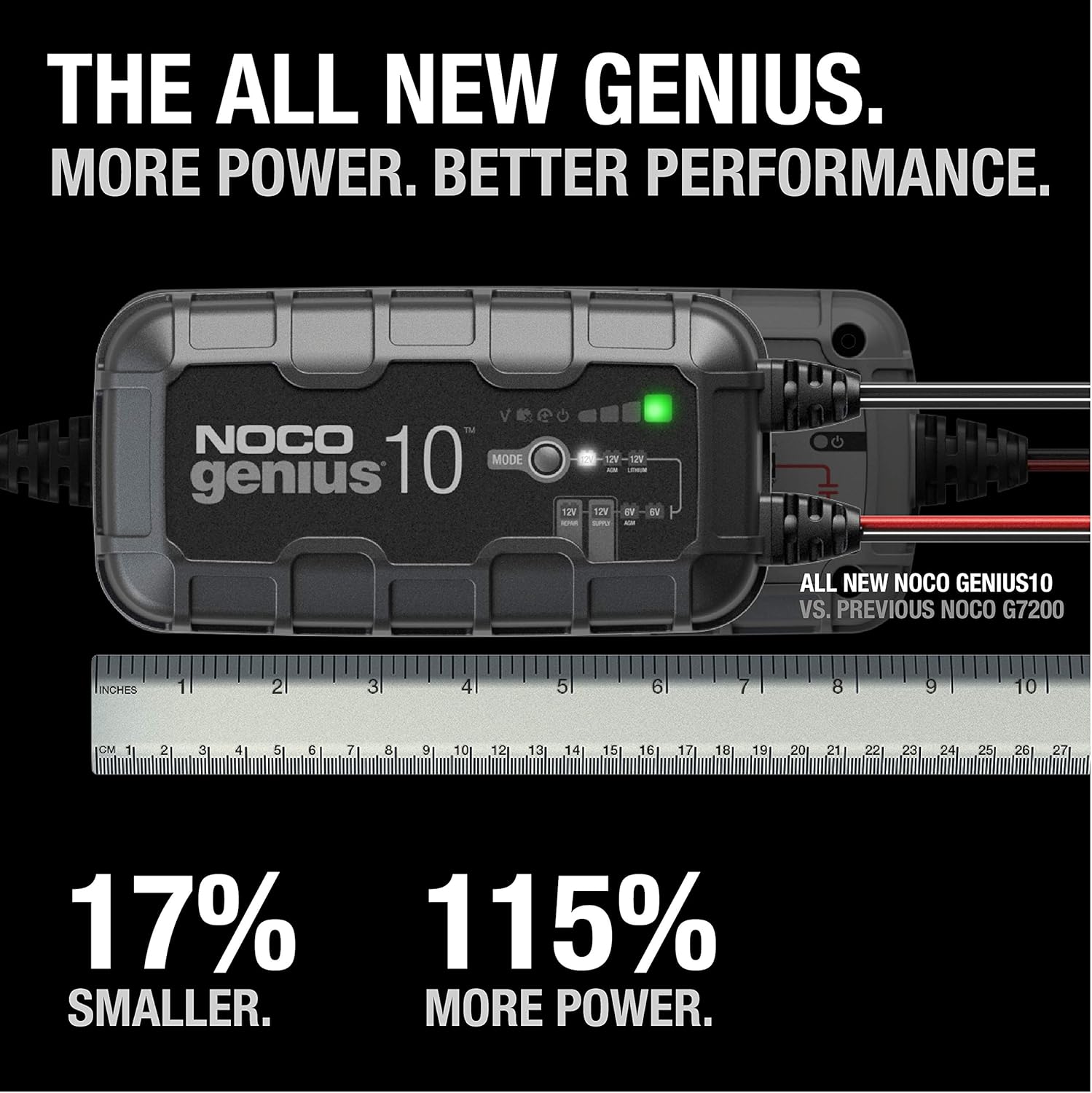 10-Amp Portable Battery Charger D600217