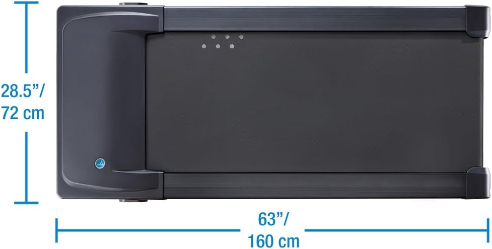Under Desk Walking Treadmill, Speeds 0.4 to 4.0 MPH C2155