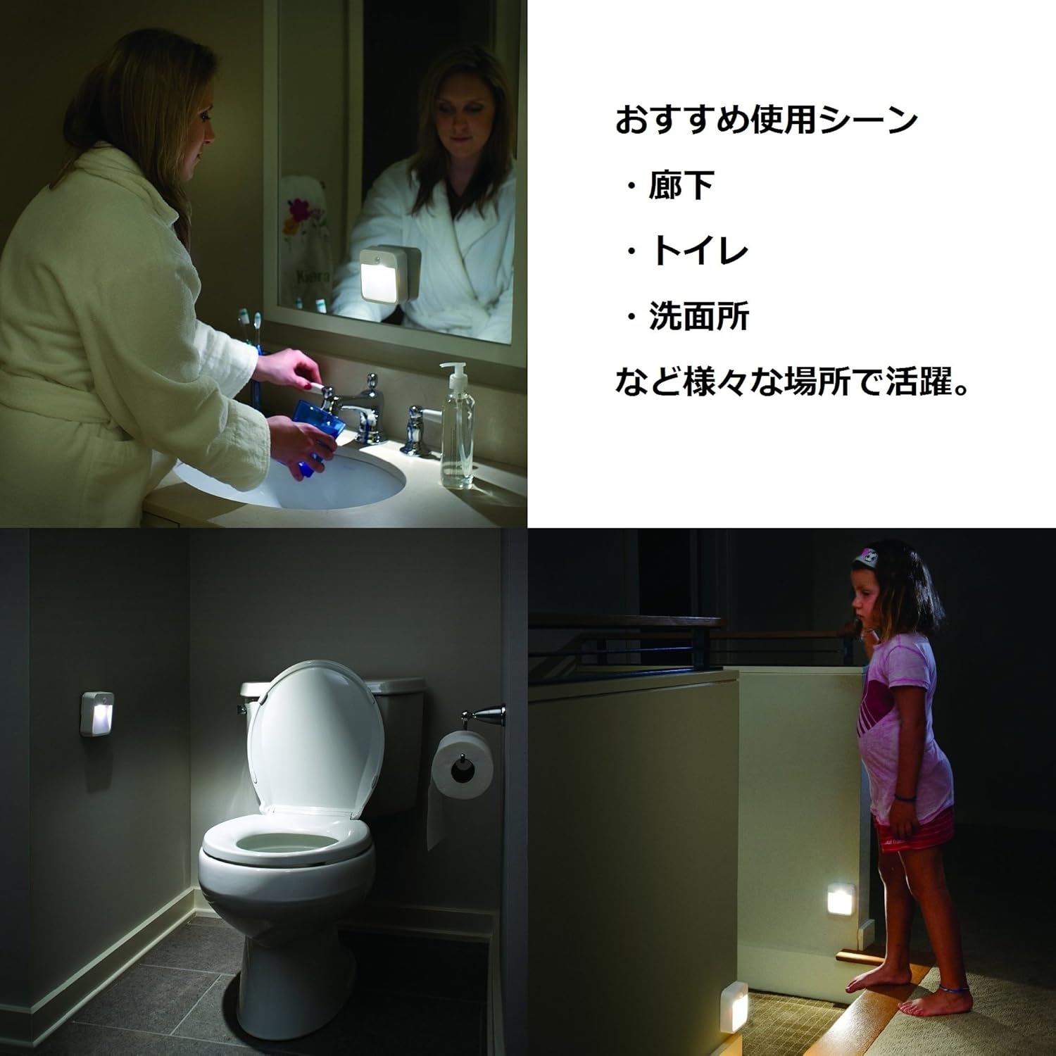 LED Motion Sensor Light, Battery Operated F377