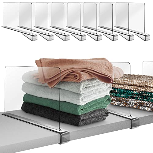 Clear Acrylic Shelf Dividers 4PCS C9499