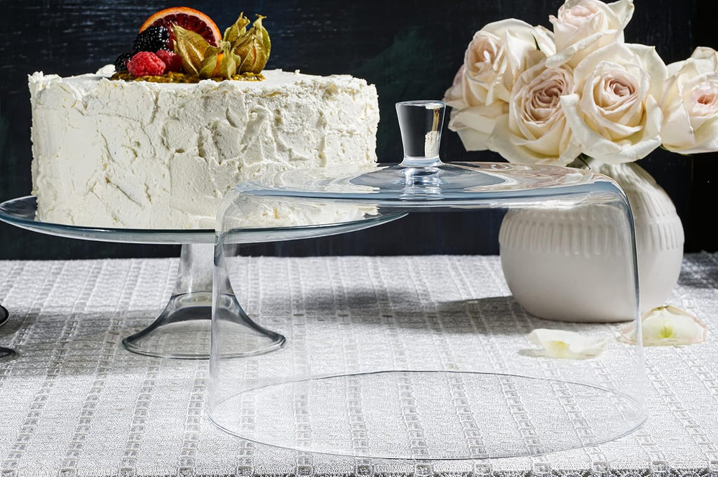 Clear Glass Cake Dome 11.5" Diameter Z13241