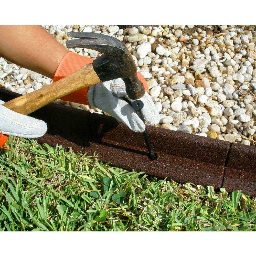 4 ft Rubber Landscape Edging V637866