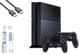 PlayStation 4 500GB Gaming Console Black with 2 Controller S166717