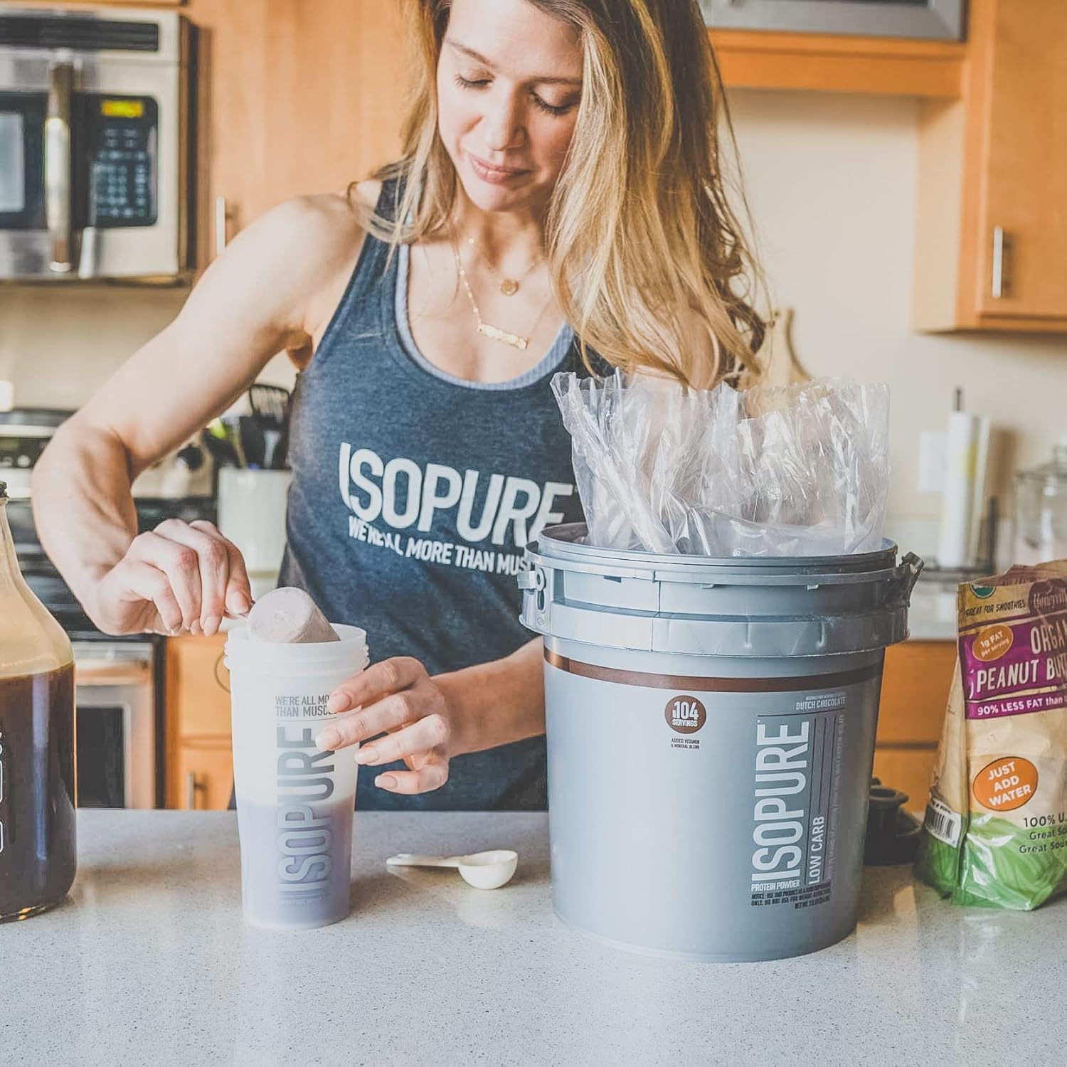 Unflavored 100% Whey Protein Isolate 500g J4605