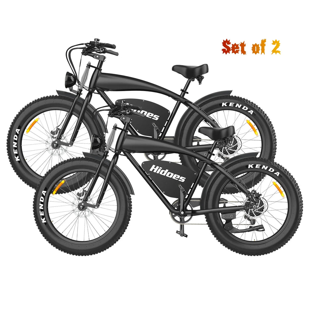 26" Fat Tire Electric Mountain Bike Set of 2 K15940