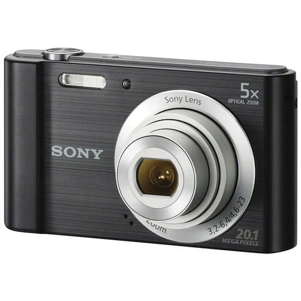 Black Digital Camera with 32GB Memory Card I131