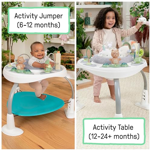 2-in-1 Baby Activity Center Jumper and Table with Infant Toys O935092