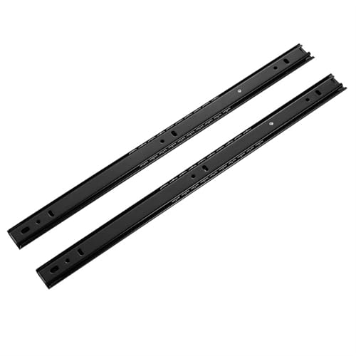 Sliding Rail Linear Bearing Slider Cold Rolled Steel Drawer Slides 8~20Inch Two-Section Cabinet Slides Furniture Hardware T47724